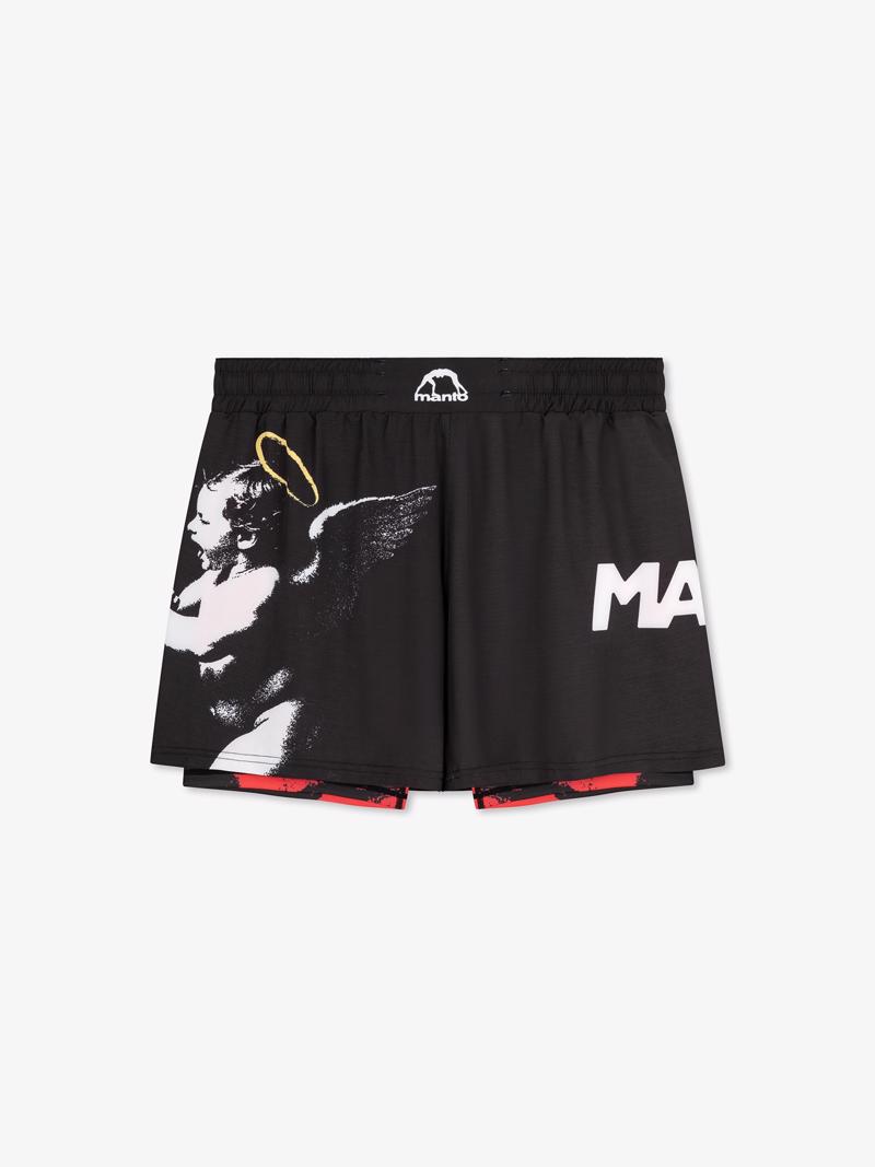MANTO hybrid fightshorts angels